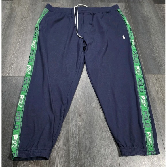 Ralph Lauren Other - Polo Ralph Lauren Performance Sweatpant Joggers Men 2XB Blue Stretch RL67 Pony